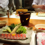 魚河岸 宮武 - 金目鯛のしゃぶしゃぶ♪