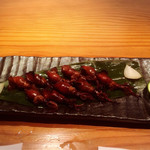 魚河岸 宮武 - ホタルイカの炙り