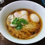 らあめん サンド - 鶏そば味玉子