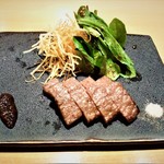 八新鮨 - 佐賀牛の炙り