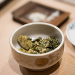 うを徳 - 2017.4 鳥貝の肝と鰈の肝