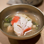 うを徳 - 2017.4 花山椒しゃぶしゃぶ3杯目 銚子金目鯛