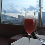 レストランMINAMI - いちご入りスパークリングワイン