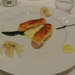 レストランMINAMI - 若鶏胸肉のミラノ風”イル・チェントロひらまつ”スタイル