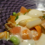 モナリザ - 撮り忘れて、食べてる途中で撮影・・・