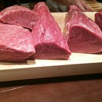 北新地 福多亭 The Ukai - 肉･A5ランク (ランプ･イチボ･ヘレ) 2016年1月