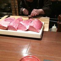 北新地 福多亭 The Ukai - 肉･調理中 2016年1月
