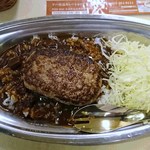 アパ社長カレーショップ - ハンバーグカレー