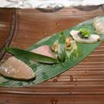 レストラン ラッセ - 29年4月　日本の恵み　春の海より　踊りだす旬鮮魚たち