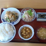 盛岡月が丘食堂 - 朝食セット（３５０円）