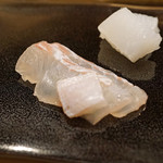 日本橋蛎殻町 すぎた - 千葉県産の平目 と そのエンガワ