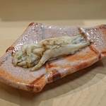 日本橋蛎殻町 すぎた - 白魚の酒盗焼き