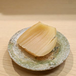 日本橋蛎殻町 すぎた - ”すぎた” のガリは美味しいですね