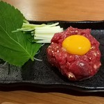 焼肉の三是 - 和牛ユッケ