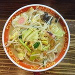 満菜 - 2017年3月　味噌タンメンと餃子　980円