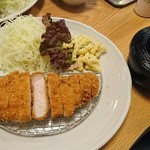 洋食亭かつ貴 - 名水ポークかつ定食