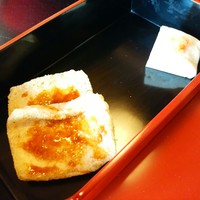 東京 芝 とうふ屋うかい - あげ田楽
