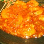 ロン ファン - 海老のチリソース煮