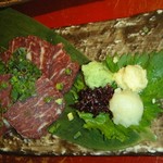 円らく 所沢荘 - 極上馬刺