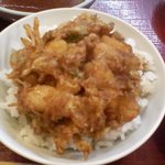 小柱のかき揚げ（天丼にしていただいた）