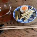 そば舎 あお - お通し