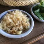 そば舎 あお - かわ清さんの天かす