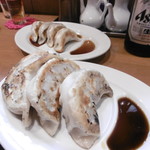 アンチエイジングレストラン 薬膳ラーメンドラゴン - ヴィーガン餃子とジャンボ餃子