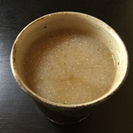 蕎麦　宮川 - 蕎麦湯