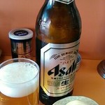 楠知 - 瓶ビール600円