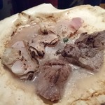 産直屋 たか - 大分別府産はまぐり、萩産マグロのアゴ肉