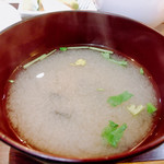 磐梯 - シジミの味噌汁