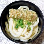 須崎食料品店 - うどん冷+ちくわ天