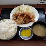 味処 おいしんぼう - しょうが焼き定食（650円）