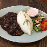 glide CAFE BAR ＆ GRILL - ハヤシライスランチ850円