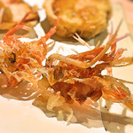 蕎房 猪口屋 - 海老頭！