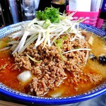 麺屋ばやし - ひき肉たっぷり味噌ら〜めん（大盛り）