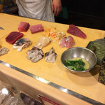 うを徳 - 握り準備