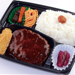 満天食堂 - 濃厚デミグラスハンバーグ弁当