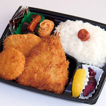 満天食堂 - あじフライミックス弁当
