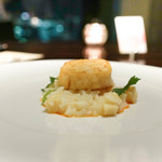 sky - 筍リゾットを添えたホタテのソテー