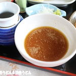 田舎うどん てつ - テッピ―（落花生のつけ汁）