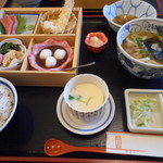 弥次郎平 - お昼の和定食1,080円（税込）