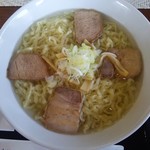 山喜 - 会津山塩ラーメン　大盛　850円