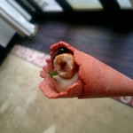 小笠原伯爵邸 - フォアグラのコルネ フルーツのコンフィチュール