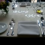 小笠原伯爵邸 - テーブルセッティング