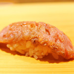 鮨 あらい - 大トロ炙り