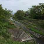 和蔵 - この川沿いにあります。