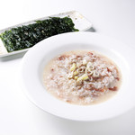 Beef tail porridge