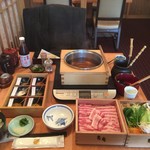 黒豚料理 寿庵 - 黒豚の塩しゃぶランチ　２４００円