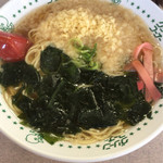 グリーンコーナー - 天かけラーメン 大盛り